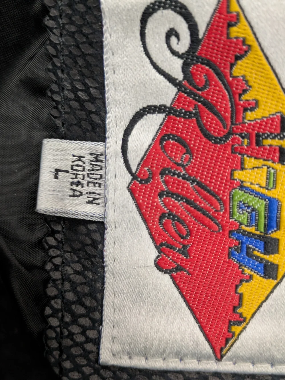 Vintage Black Leather Cropped Jacket Womenβs L Fitted Waist Textured Button Fron - Picture 7 of 10